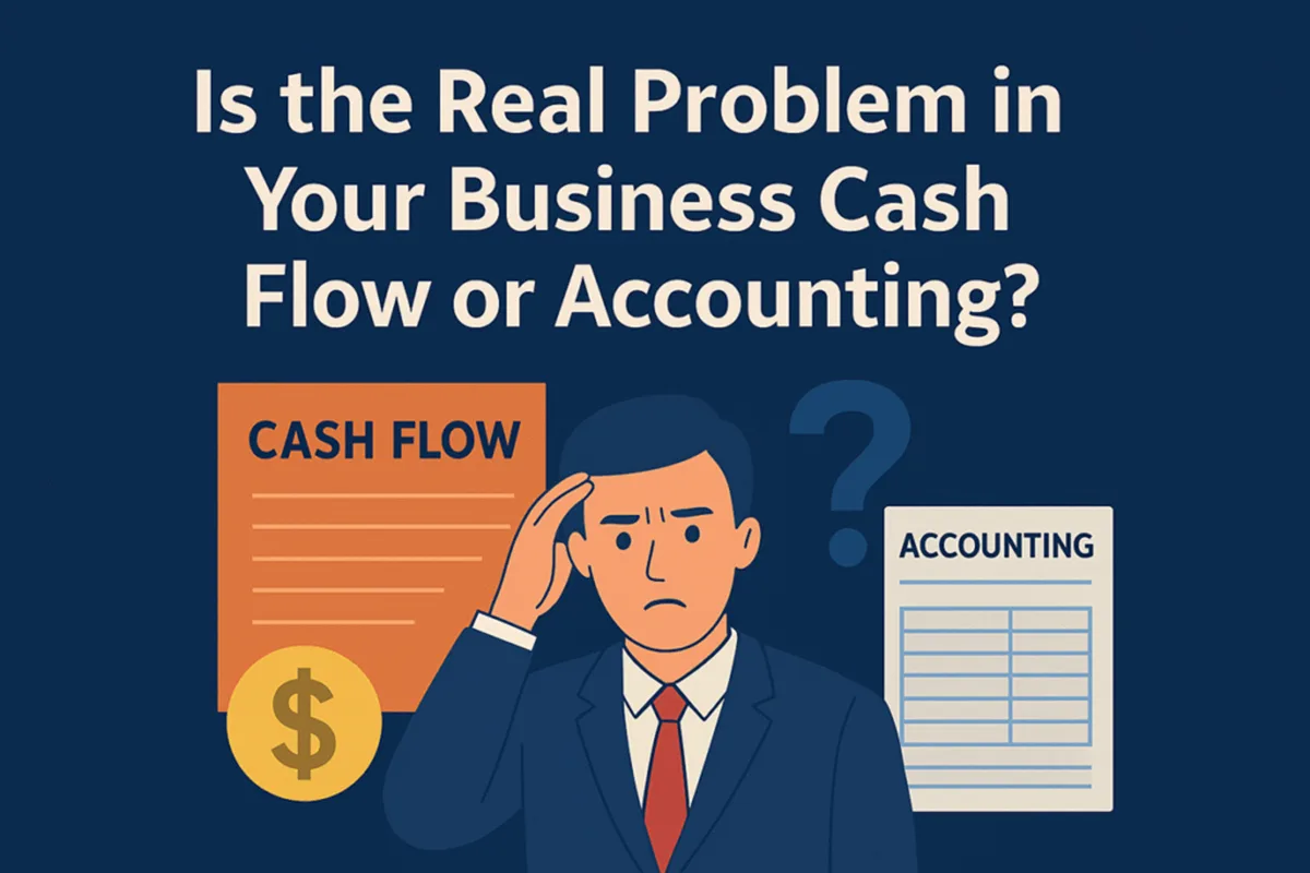 Weak accounting system as the hidden cause of cash flow problems in business